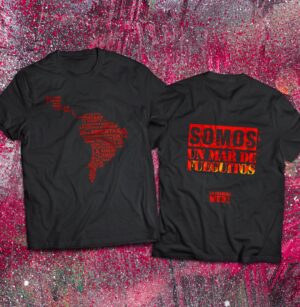 Remera Mar de Fueguitos Roja