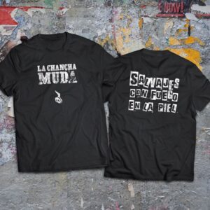 Remera Salvajes Con Fuego En La Piel