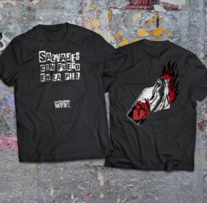 Remera Molotov Salvajes Con Fuego En La Piel